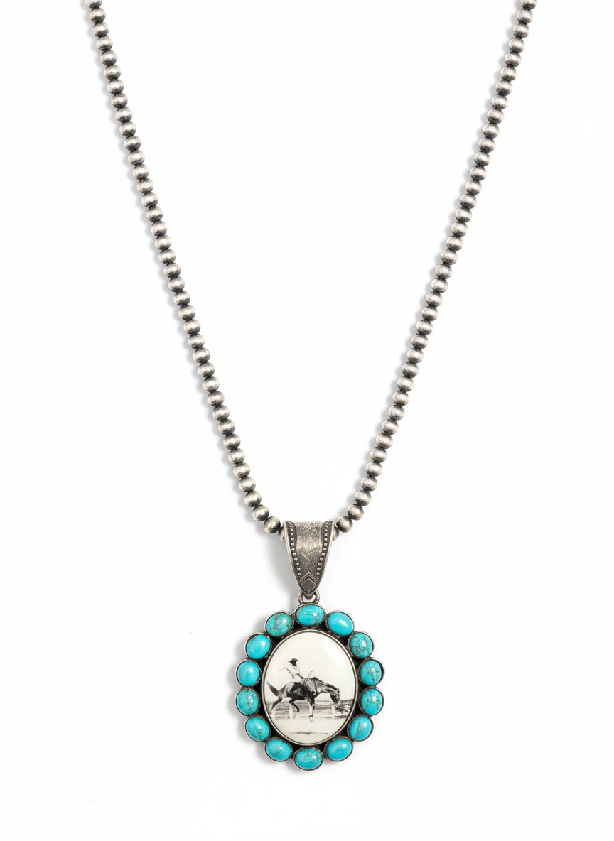 Rodeo Ghost Necklace