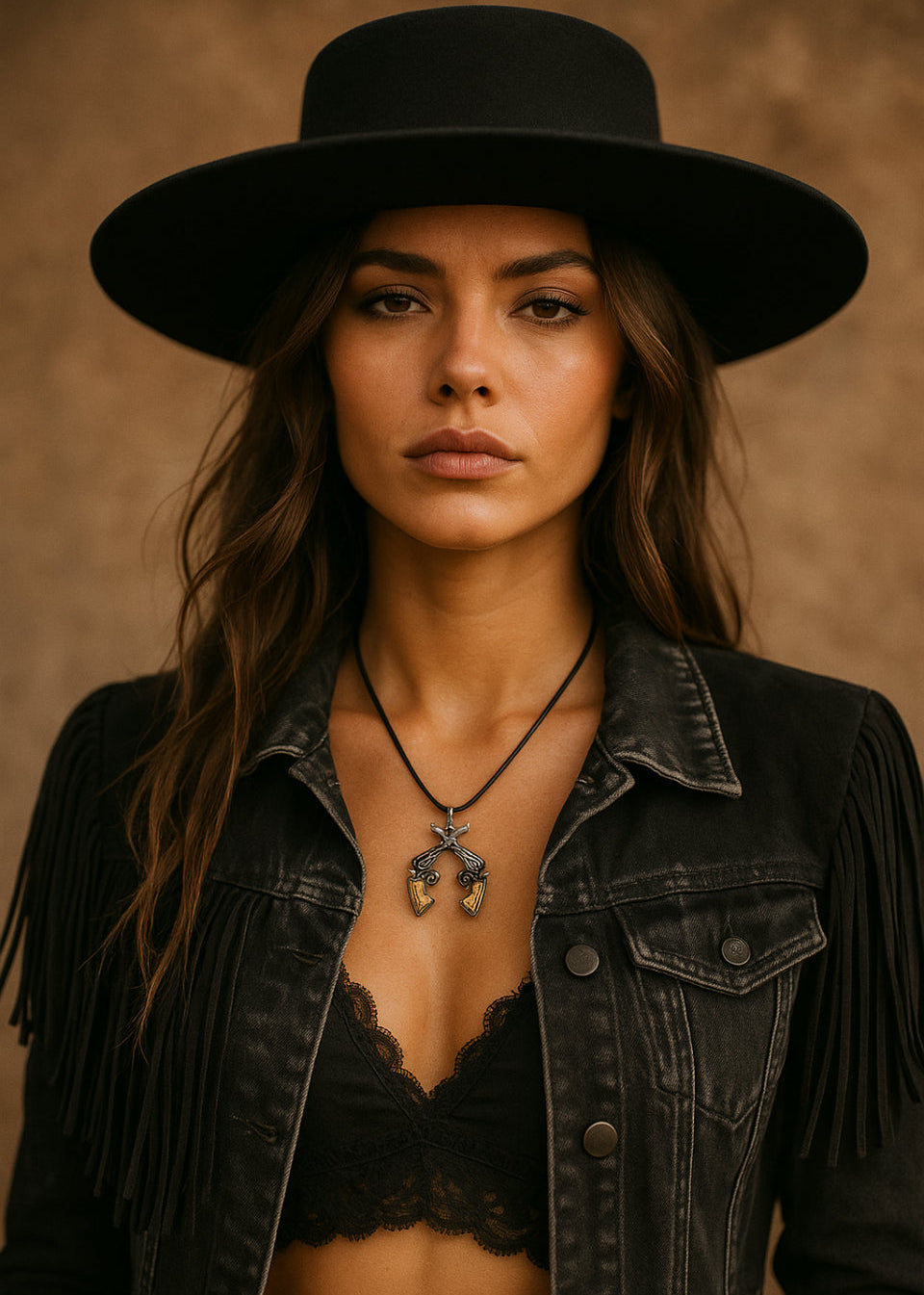 Six Shooter Soul Necklace