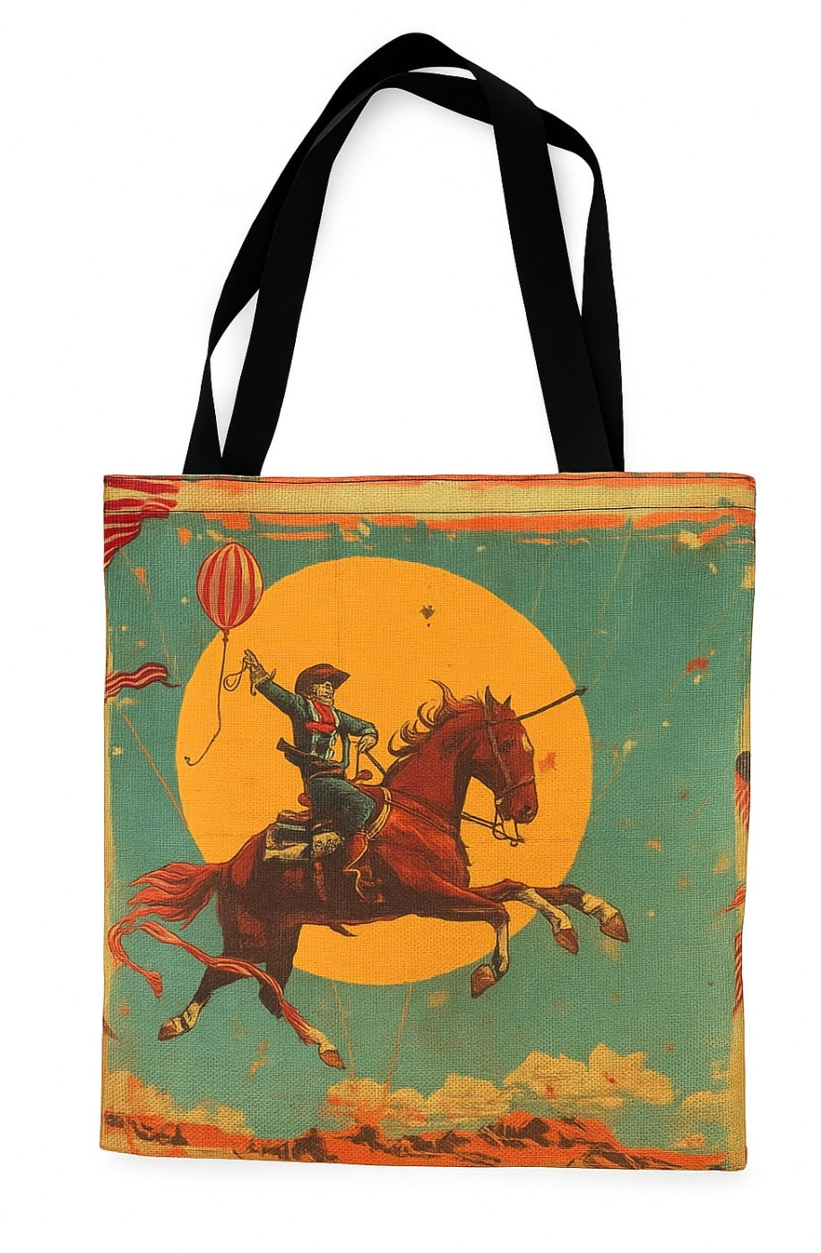 Sunset Rodeo Run Tote